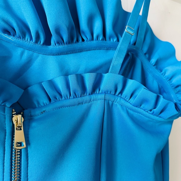 Bebe bodycon dress with ruffles 💙 - Picture 12 of 13